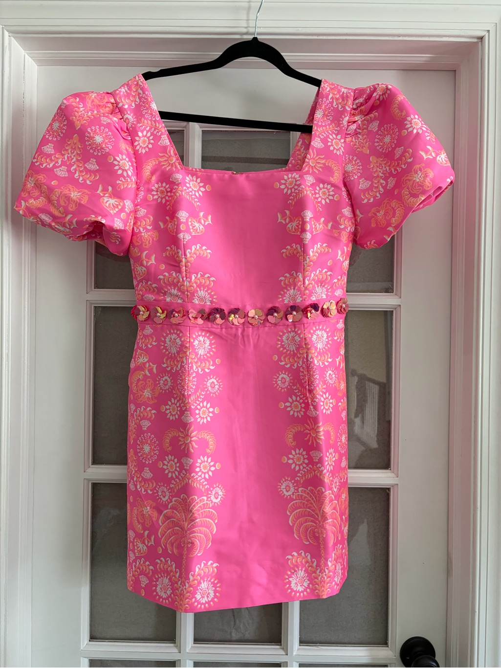 Lilly Pulitzer Cohen Skirted Romper In Sun-Kissed Pink New With Tags